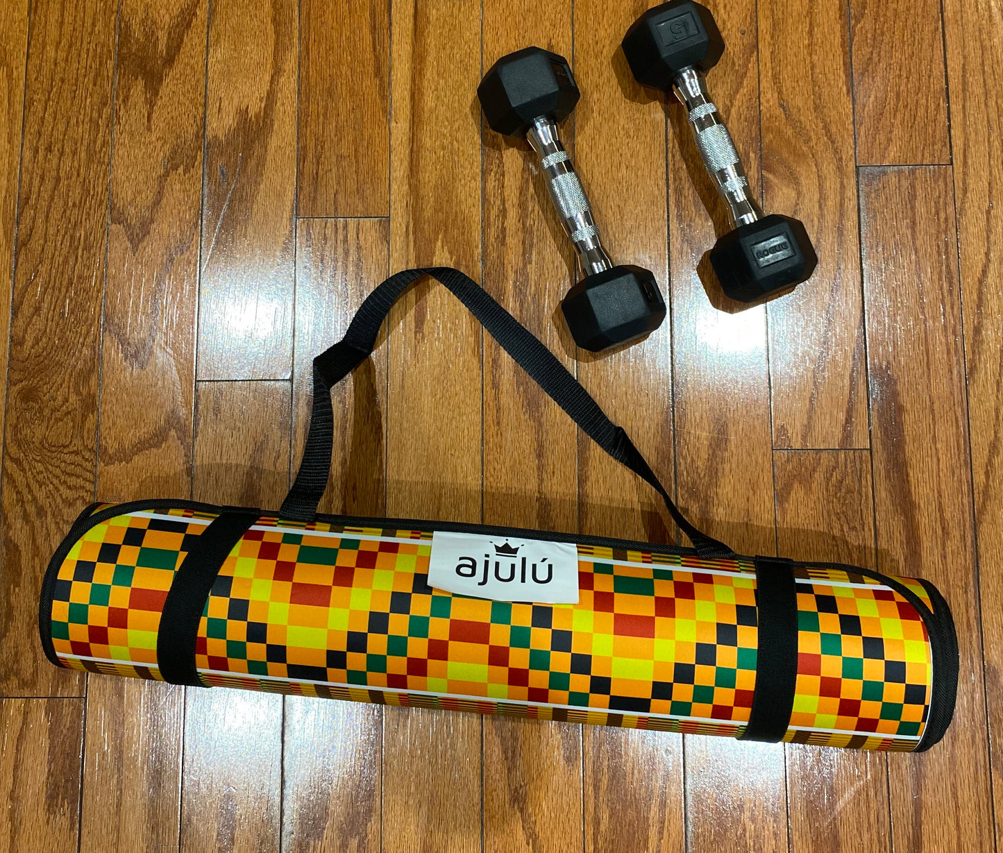 Kente Yoga Mat