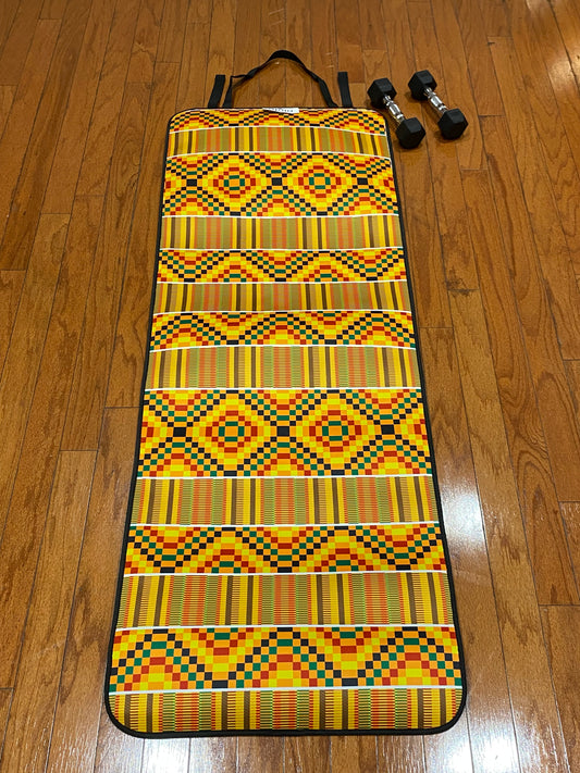 Kente Yoga Mat